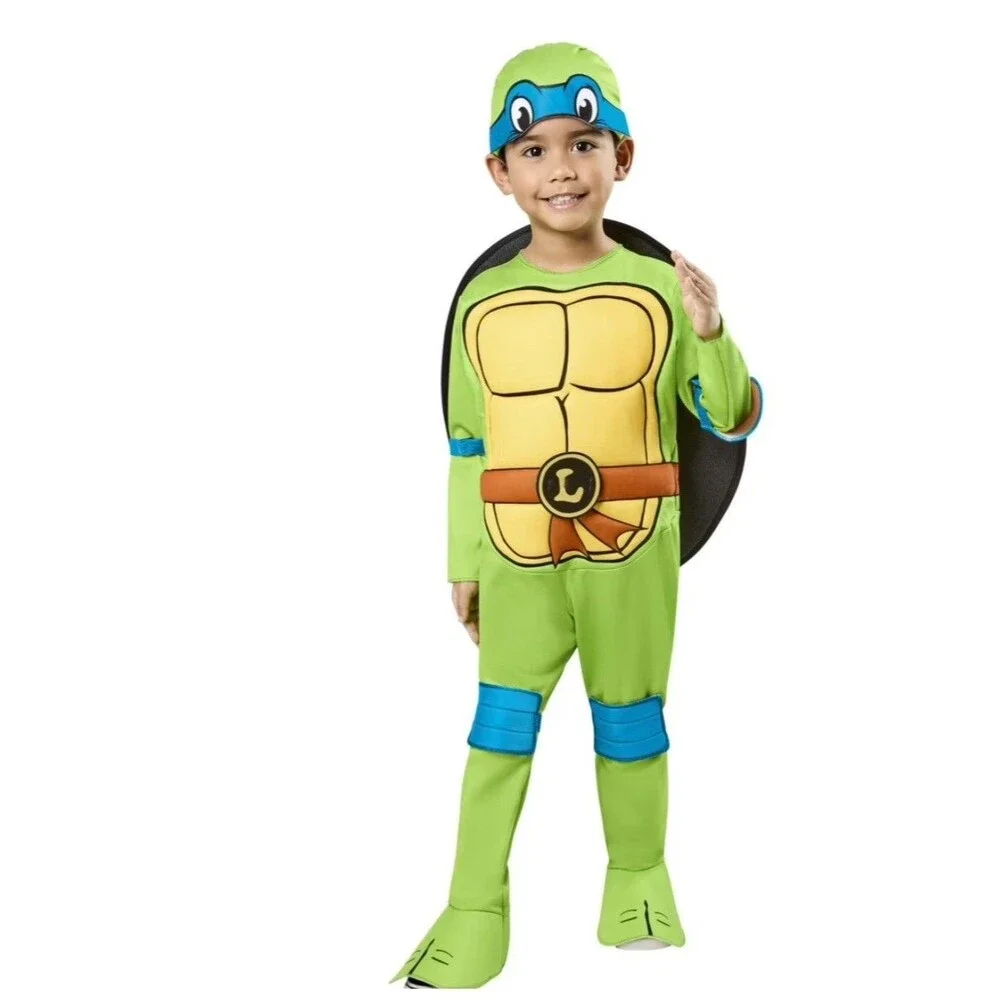 Teenage Mutant Ninja Turtles 4-in-1 Halloween Costume for Toddler 2T by Rubies - Picture 8 of 14